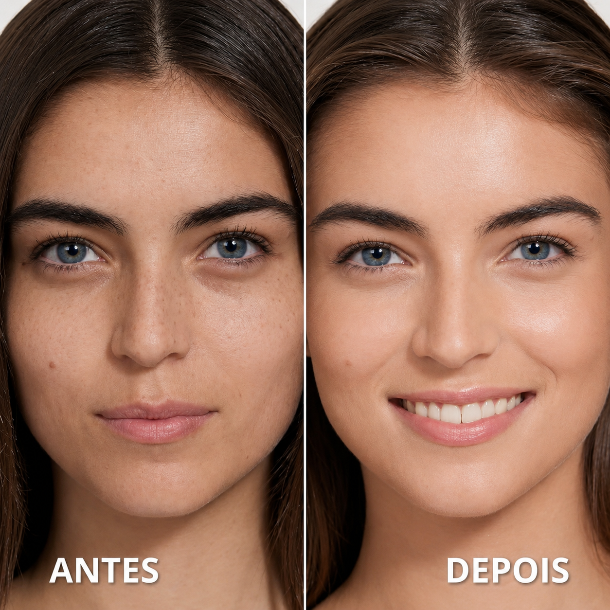 Antes e depois