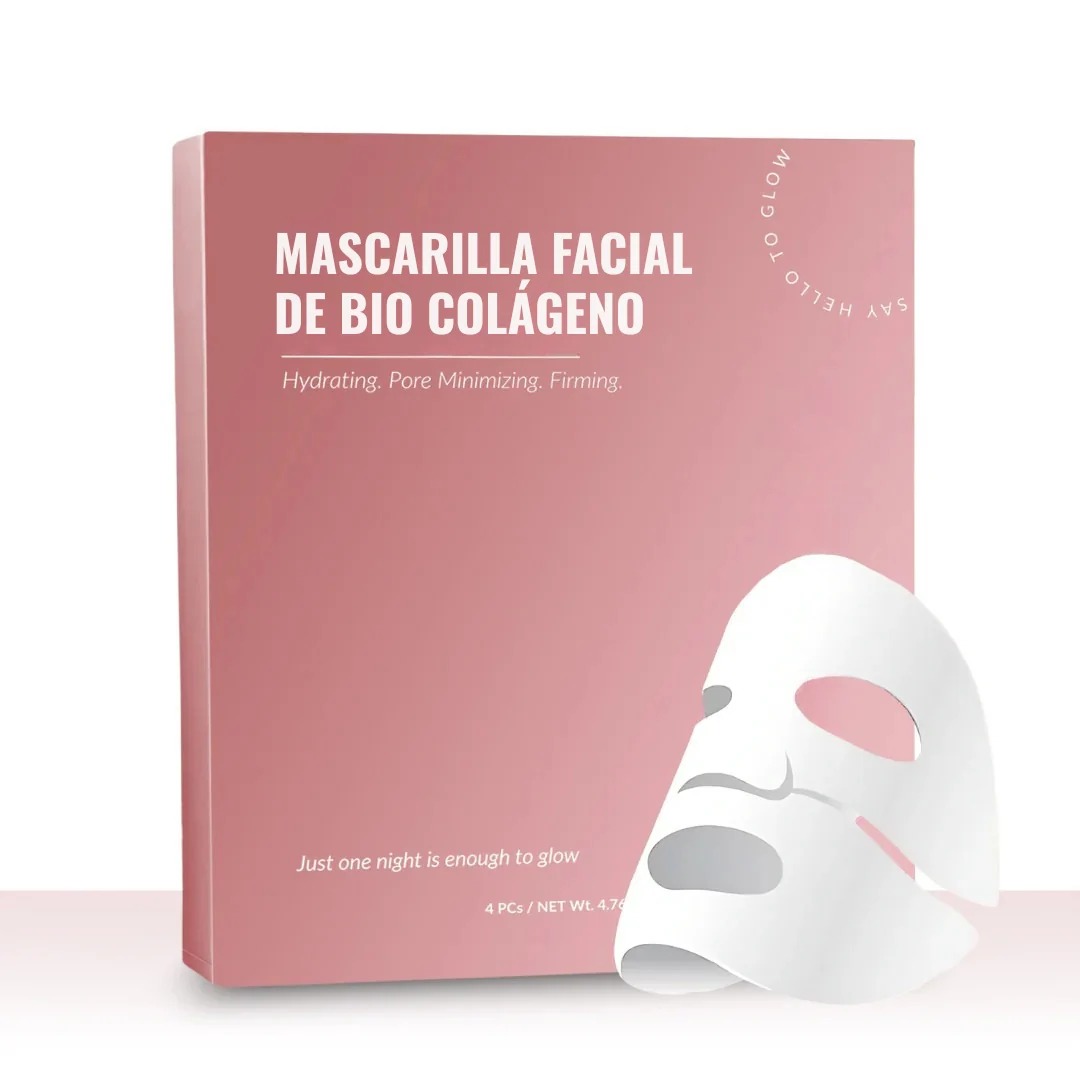 Máscaras Faciais de Colagénio - slide 1