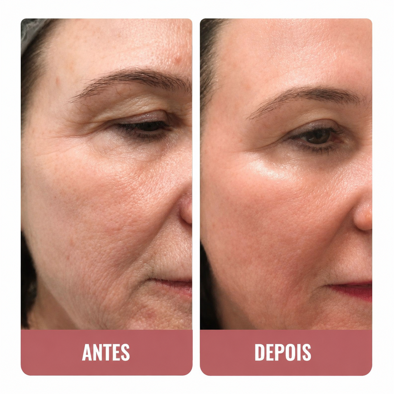 Antes e depois — Margarida S.
