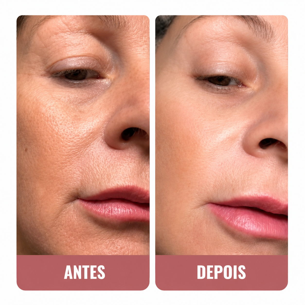 Antes e depois — Helena R.
