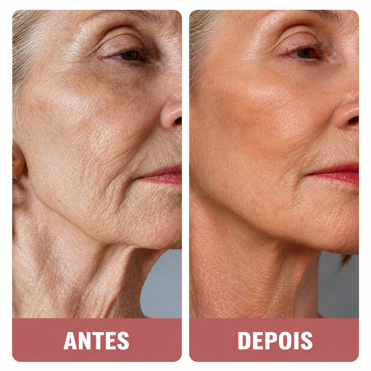 Antes e depois — Teresa F.